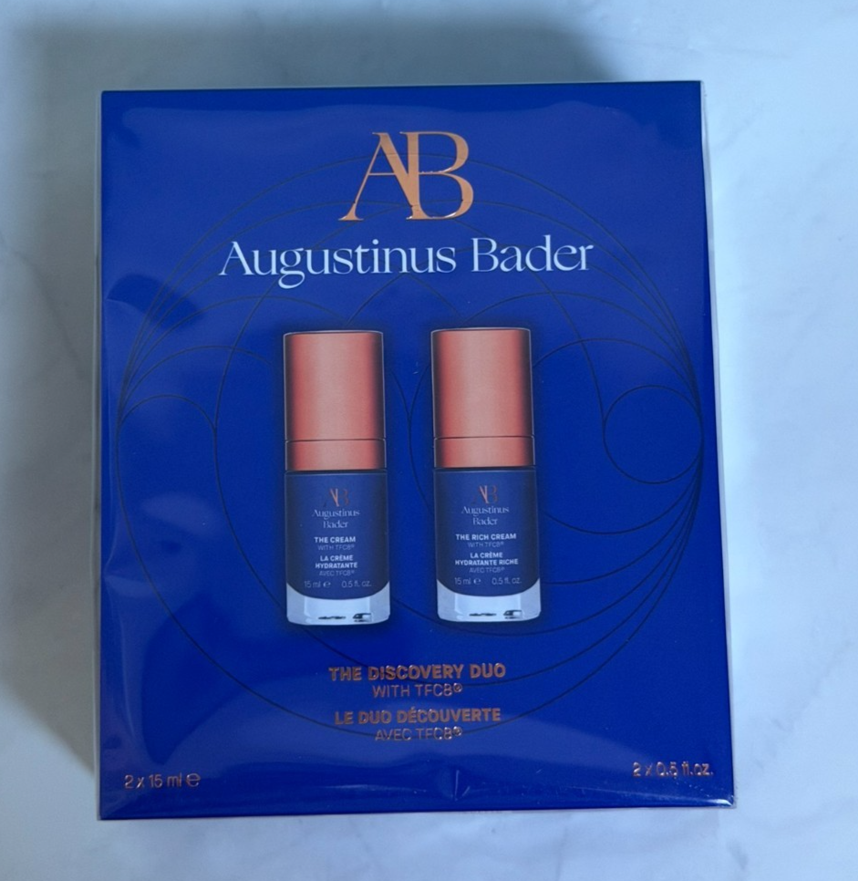 Augustinus Bader The Cream The Rich Cream Discovery Duo 15mls x 2 NWB RRP £145