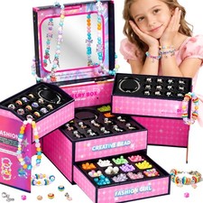 Charm Bracelet Making Kit, DIY Jewelry Making Kits for Girls 8-12, Jewelry Bo...