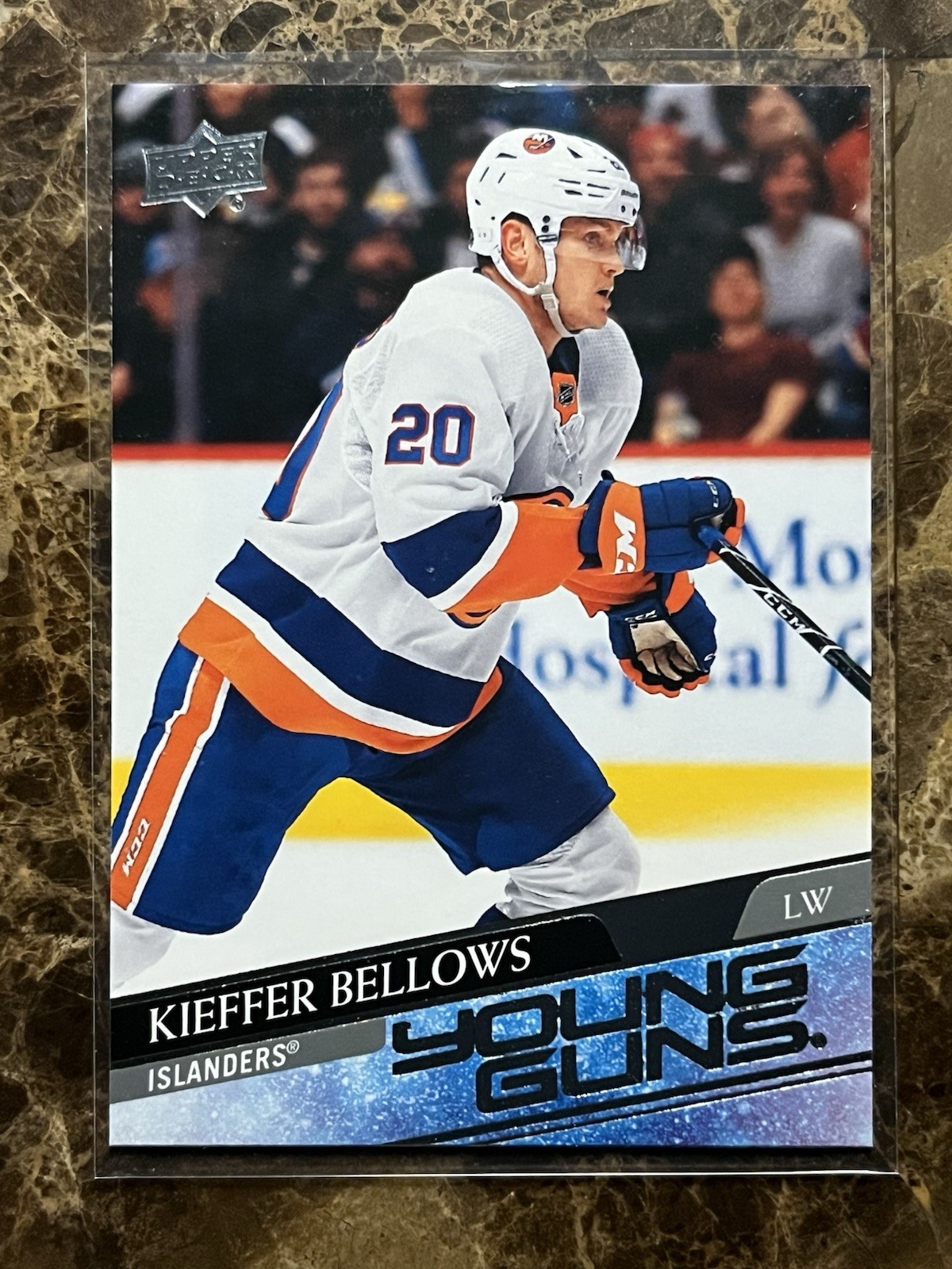 Kieffer Bellows 2020-21 UD Young Guns Rookie Card 241 New York Islanders RC