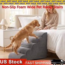 Indoor Bed and Sofa Non-Slip Cover Soft Wide Foam Pet Step Use Pet Ramp Stairs