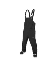 Volcom V.Co Sparta Bib Overall Men's Snow Pants, Black, XX-Large