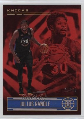 2020-21 Panini Illusions Trophy Collection Red 51/99 Julius Randle #11 12wz