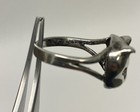 925 Sterling Silver Cat Face Ring Animal Feline Jewelry 4.2 Grams Size 8 — photo 8