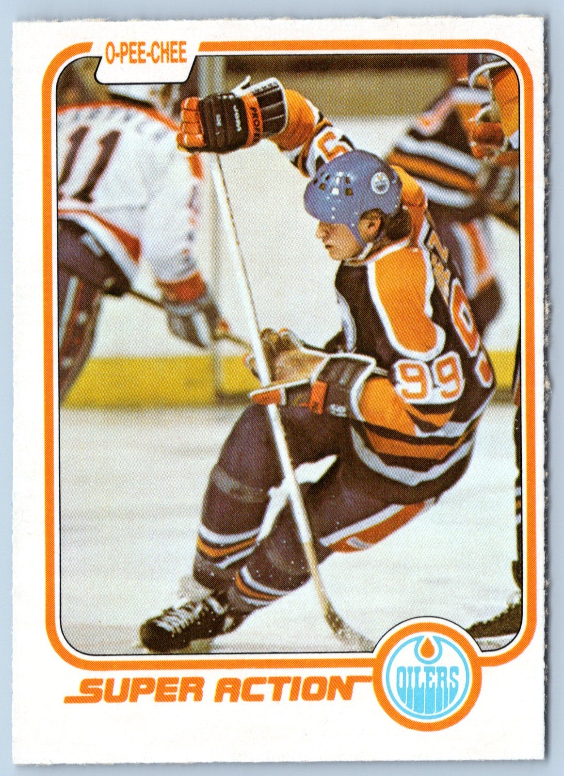 WAYNE GRETZKY / SUPER ACTION 1981-82 O-PEE-CHEE 81-82 #125 NRMINT+        98434