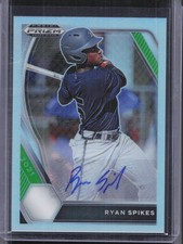 2021 Panini Prizm Draft Picks #PDP100 Ryan Spikes Base Autographs Silver Prizm