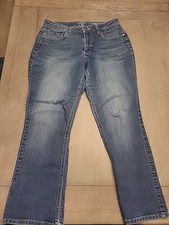 Vintage Lee Riders Mid Rise Mom Jeans Women's 30w Blue Tapered Leg