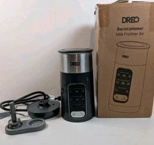 Dreo Milk Frother, 8-in-1 Electric Frother for Latte Art Coffee Used