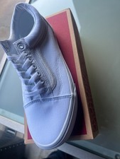 Size 8 VANS Old Skool True White