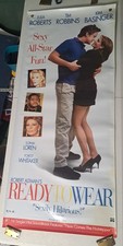 Julia Roberts / Tim Robbins Prêt à Porter 1994 Film Vinyle Bannière 26"x58"