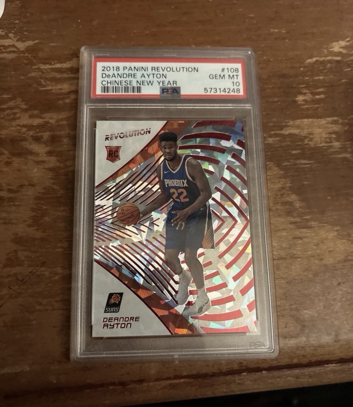 2018-19 Panini Revolution - DeAndre Ayton #108 Chinese New Year (RC)