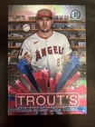 Mike Trout - 2025 Bowman Chrome, Catch of the Day Cards - Angels, Card #HS-6