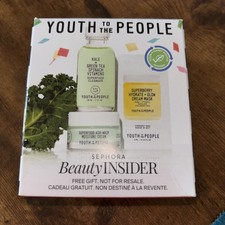 Youth To The People Sephora Beauty Insider Skin Care Set Cleanser Mask