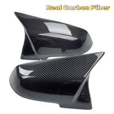 M-Style Real Carbon Fiber Mirror Cover Set for BMW F30 F32 F22 F20 E84 Pair