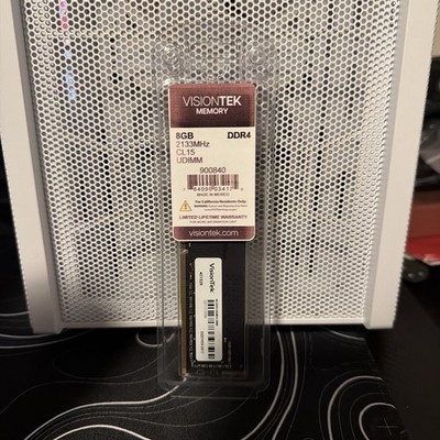 VisionTek 8GB DDR4 2133MHz UDIMM BRAND NEW  