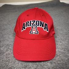 Arizona Wildcats Mens Hat Strap Back Red Cap NCAA Basketball College Sports Dad