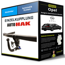 Abnehmbare Anhängerkupplung für OPEL Insignia Sports Tourer 17- Typ Z18 Auto Hak