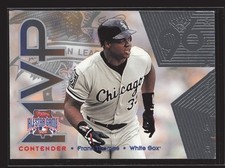 1996 Leaf #1 Frank Thomas All-Star Game MVP Contenders Chicago White Sox