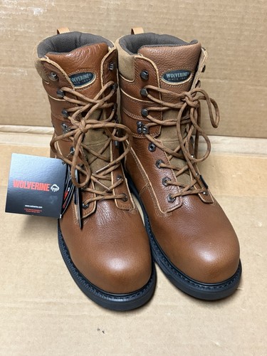 Wolverine Composite Toe Waterproof Men's Work Boot US10 Durashocks Gore-Tex NEW!