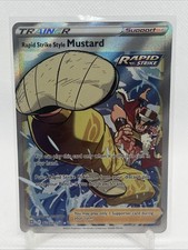 Rapid Strike Style Mustard TG27/TG30 Swsh09: Brilliant Stars Trainer Gallery...