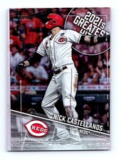#21GH-3 2022 Topps 2021’s Greatest Hits * Nick Castellanos Cincinnati Reds
