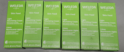 6x WELEDA Skin Food Light Nourishing Cream 2.5 fl oz - Exp 06/2026