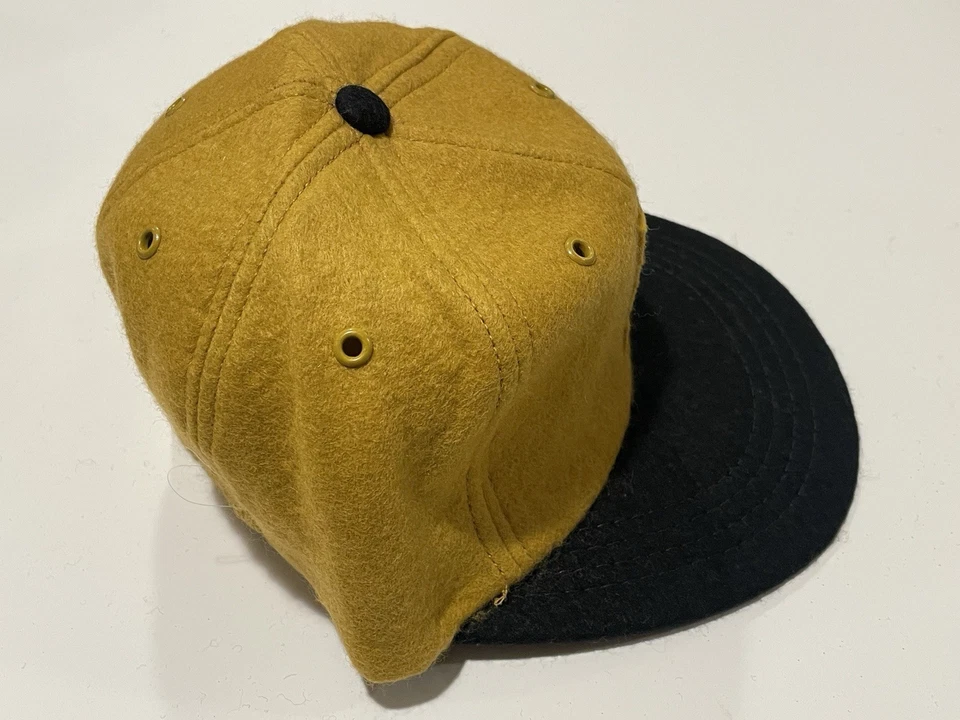 Vintage 1970s Wool Pittsburgh Pirates Cap Hat Kids Small Original Leather Band - Image 3 of 4