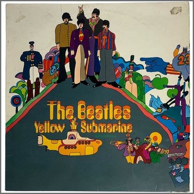 The Beatles 1969 Yellow Submarine Stereo LP PCS 7070 (UK)