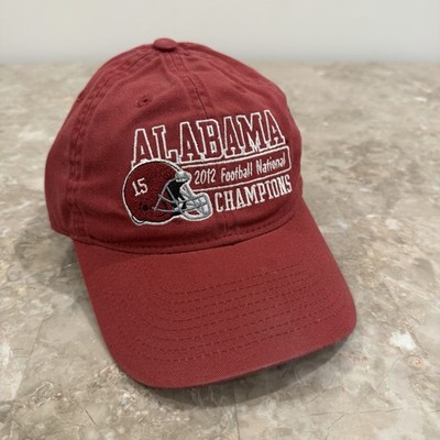 Alabama Crimson Tide 2012 National Champions Hat Legacy 92 Relaxed Fit Cap Bama