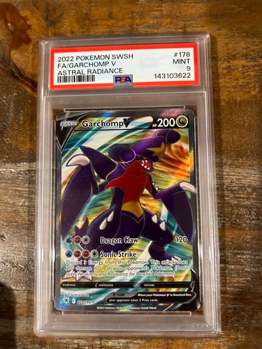 Garchomp V graded PSA 9 for sale on eBay
