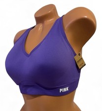 Victoria  s Secret PINK Active Sports Bra Seamless Lightly Lined Size Large