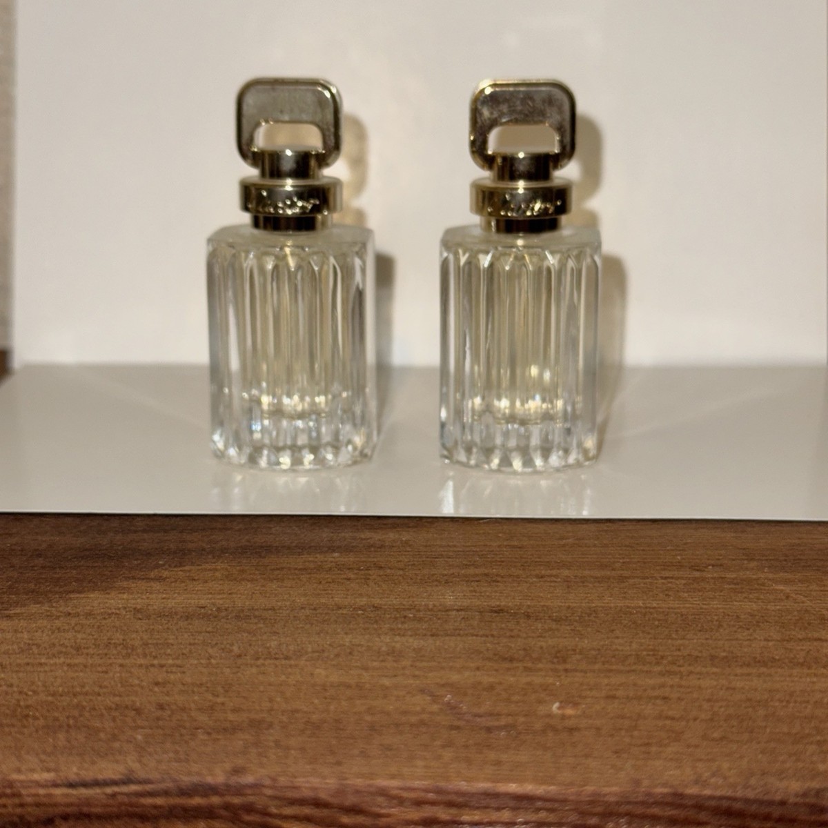 2 X Cartier Carat EDP Mini Luminous Floral Iconic Splash Perfume