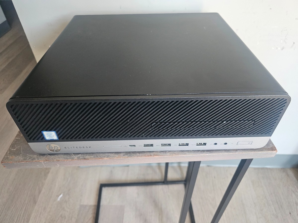 HP EliteDesk 800 G4 SFF Desktop Intel Core i7-8700 16GB RAM 512GB