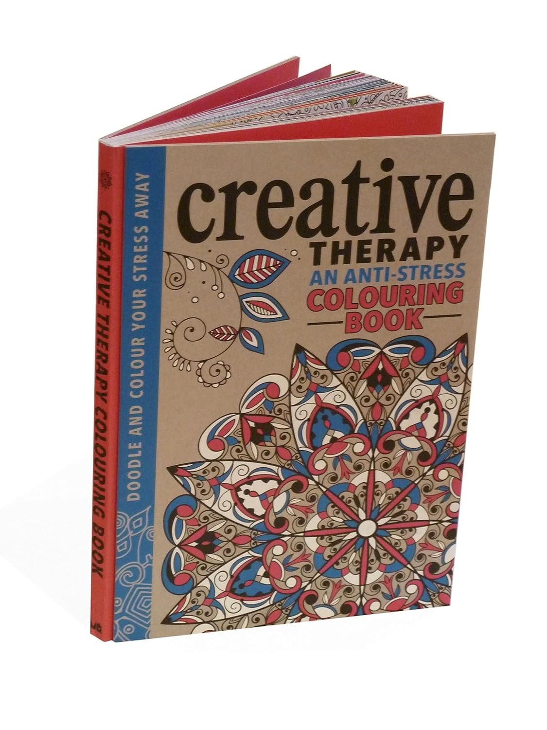 The Creative Therapy Colouring Book by Hannah Davies 9781782433002 HB