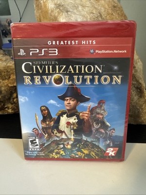 Civilization Revolution - PS3 Greatest Hits. Brand New Sealed. Very Clean!