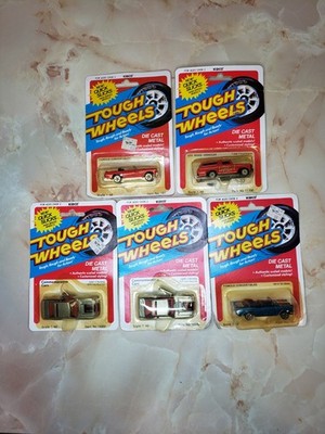 Vintage 1981 Kidco Tough Wheels  1/60 Scale Lot Of 5