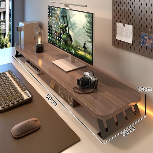 Increase Monitor Height Computer Height Stand Desktop Storage Rack Office - Bild 8 von 20