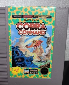 Cobra Command NES Nintendo Tested Working Cartridge Only No Manual 3-Screw Game