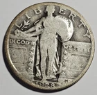 1928-P Standing Liberty Quarter 25c Coin ~ 90% Silver (A136)