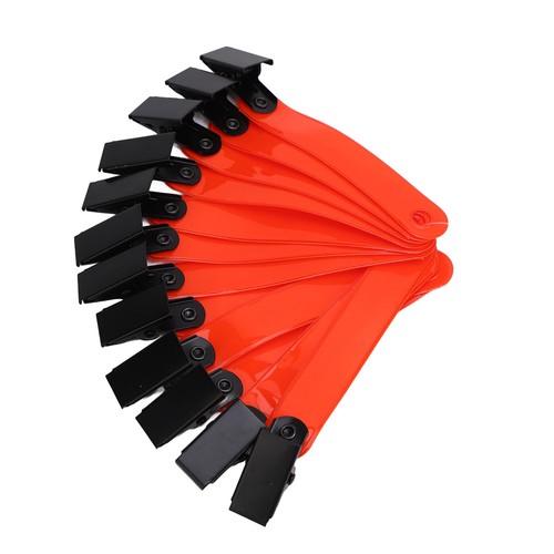 High Visibility Trail Markers With Clips Reflective Tree Tacks For Hunting DYCT - Picture 8 of 24