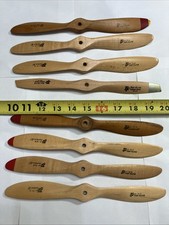 Vintage RC Model Airplane Wood Propellers Top Flite 10 6