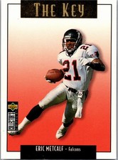 1995 Collector's Choice Update #U86 Eric Metcalf RARE Gold Cleveland Browns
