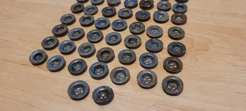 WW2 German SOLDIER BUTTONS Set Of 51 - Picture 2 of 7