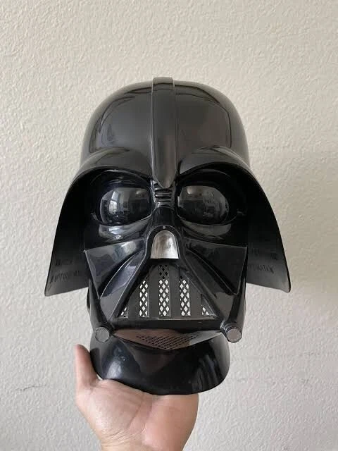 Star Wars Darth Vader Inspired Steel Helmet Empire Strikes Back 1995 Replica - Image 4 of 4