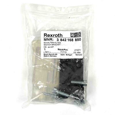 Bosch Rexroth MNR:3842168850 Schalterhalter, Switch Bracket SH 2/ST, OVP