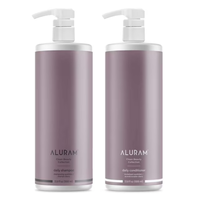 #ad #ad Aluram Daily Shampoo amp; Conditioner Duo Fine To Medium Hair 33.8oz 1000ml $45.99