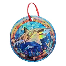 Tiger Shark Holographic Shark Ornament