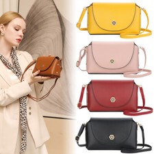 Leather Small Crossbody Cell Phone Purse Shoulder Wallet Handbag for Women Girl