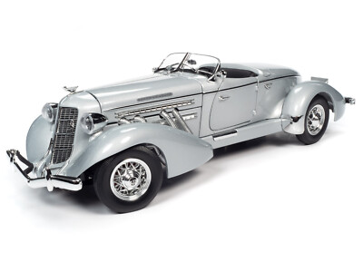 Auto World 1:18 1935 Auburn 851 Speedster - Silver - Limited