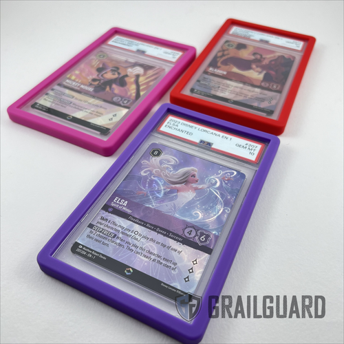 Graded Card Slab Bumper Protector Case for PSA MGC GG BGS - Strong TPU Material - Picture 3 of 29