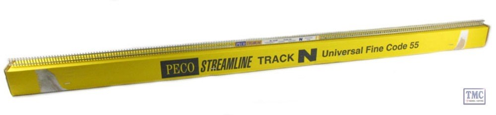 SL-302F N Gauge Peco Concrete sleeper nickel silver rail 914mm Flexi Full Box
